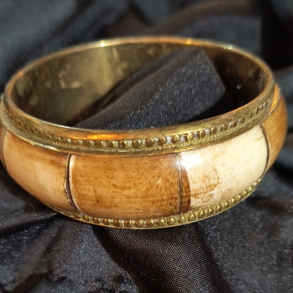 Nigerian Camel Bone Bangle Bracelet